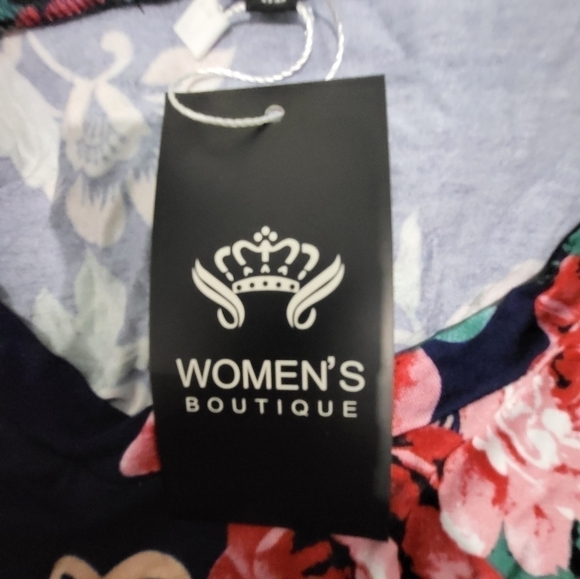 Women's Boutique Floral Cottagecore Long Sleeve Dress Size XL - Picture 6 of 9